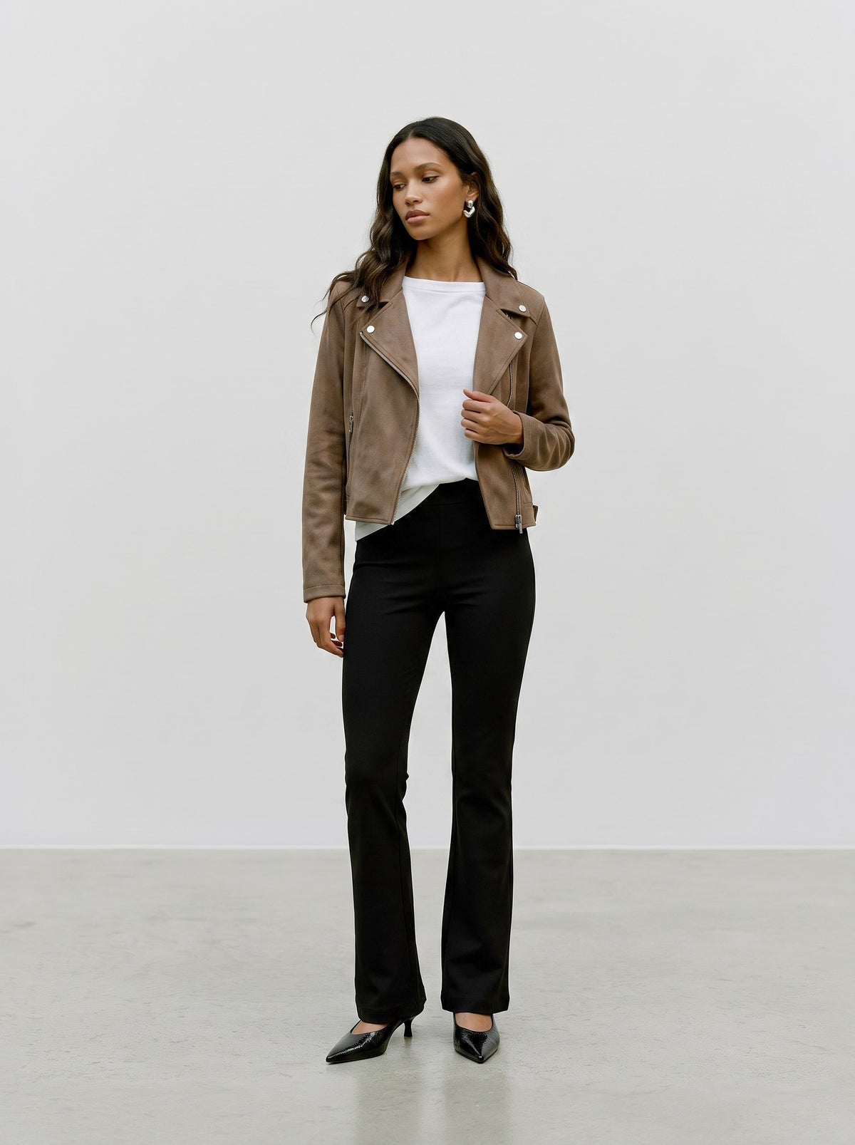 VMJOSE SHORT FAUX SUEDE JACKET NOOS - 10300938