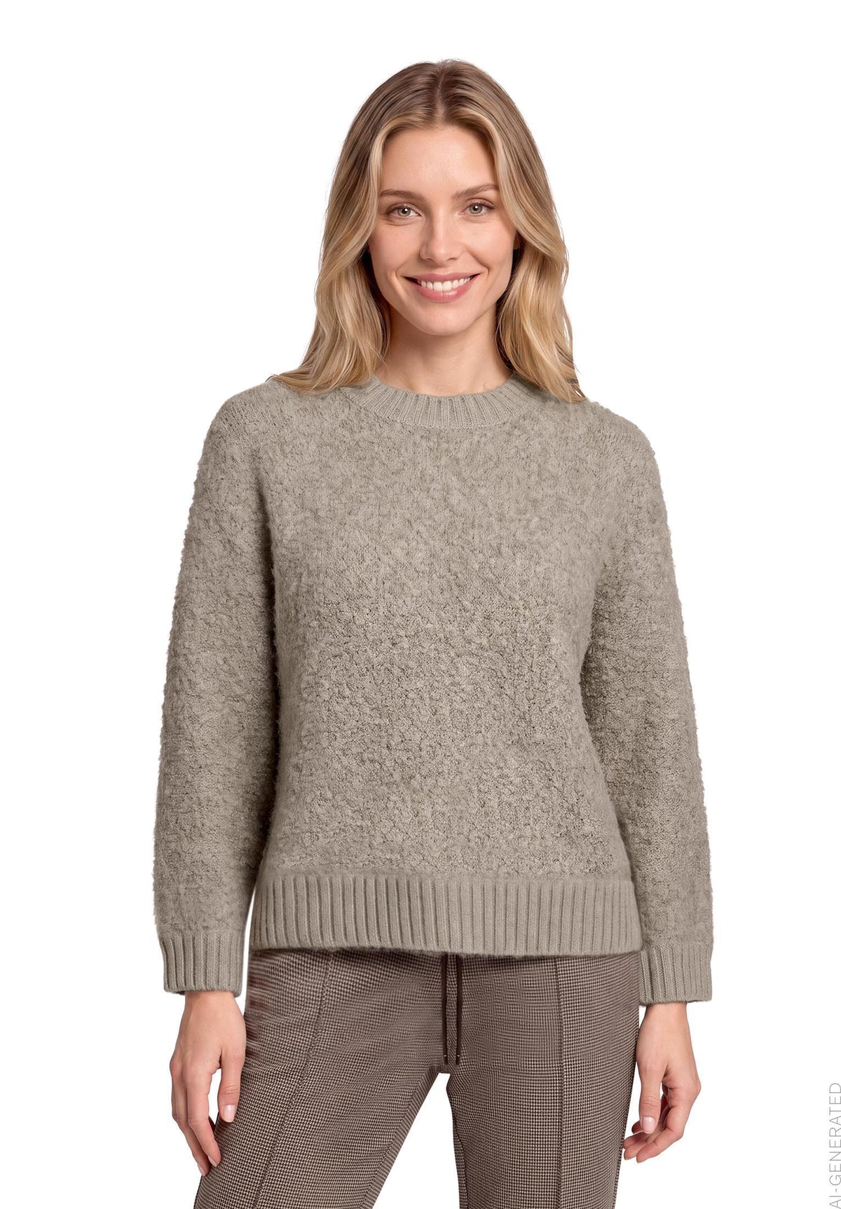 Strickpullover Kurz 3/4 Arm - 59813332