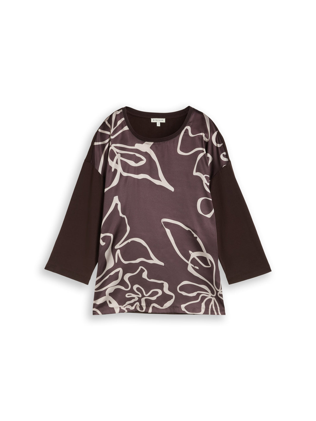 T-shirt longsleeve fabric mix - 1052888