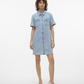 VMJENNIE SS SHORT DENIM DRESS GA NO - 10309665