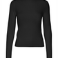 VMGOLD PLAIN LS HIGHNECK PULLOVER B - 10297854