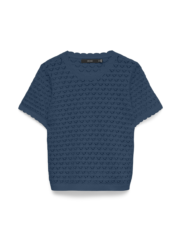 VMJAQUELINE SS O-NECK TOP BOO - 10340106