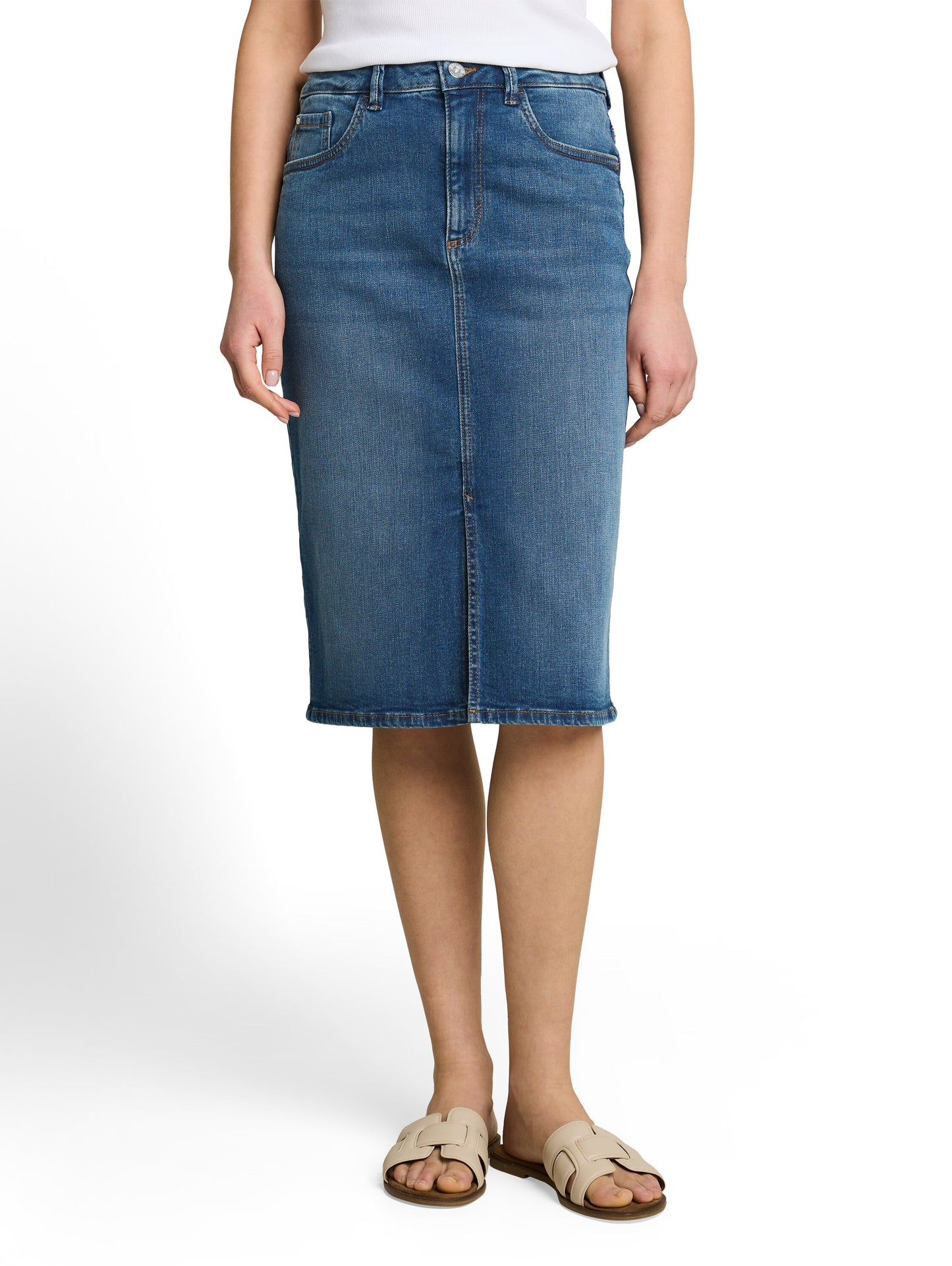 MODERN DENIM SKIRT - 1050527