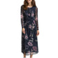 dress printed mesh - 1047637