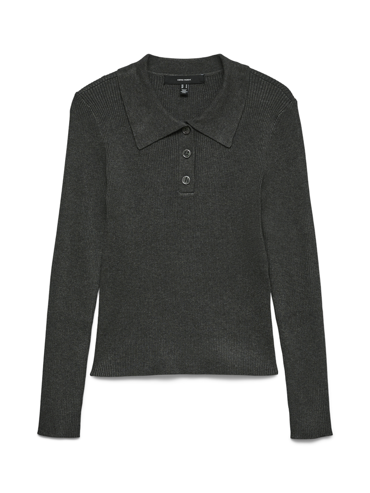 VMSILJERIB LS POLONECK PULLOVER NOO - 10336674