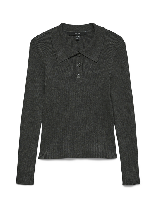 VMSILJERIB LS POLONECK PULLOVER NOO - 10336674
