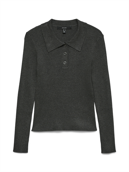 VMSILJERIB LS POLONECK PULLOVER NOO - 10336674