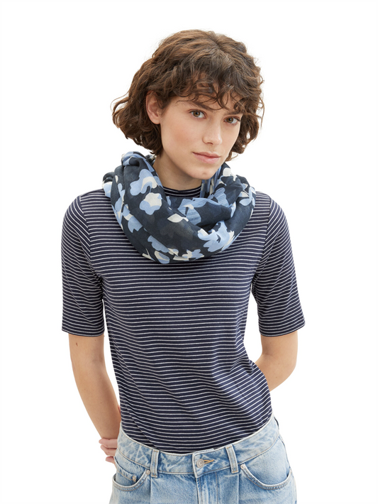 printed loop scarf - 1040370