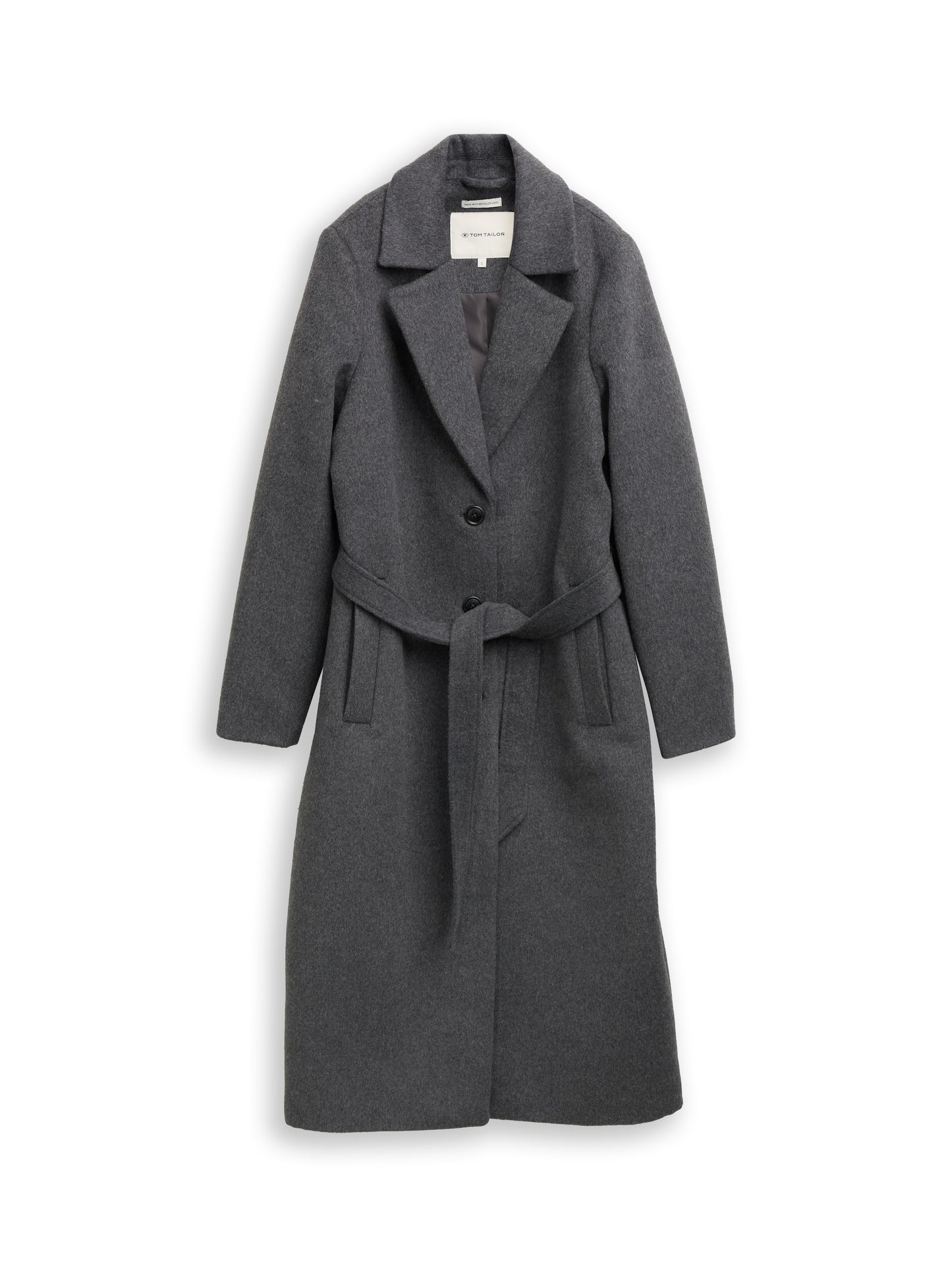 belted coat - 1047524