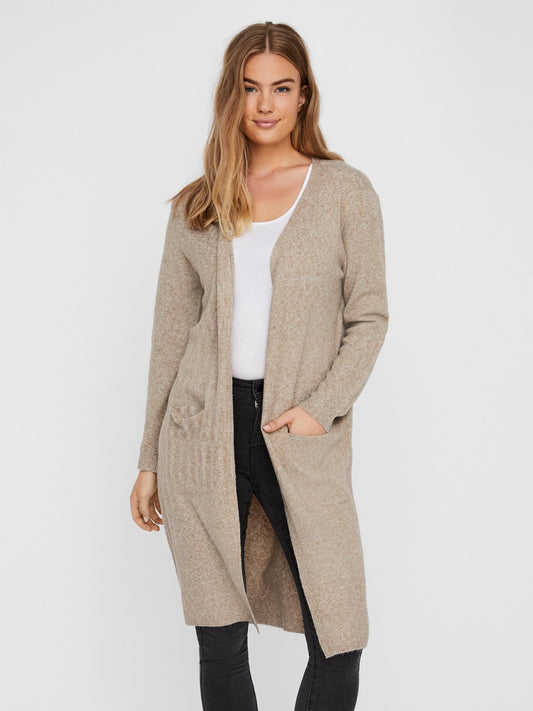 VMDOFFY LS LONG OPEN CARDIGAN GA NO - 10215434