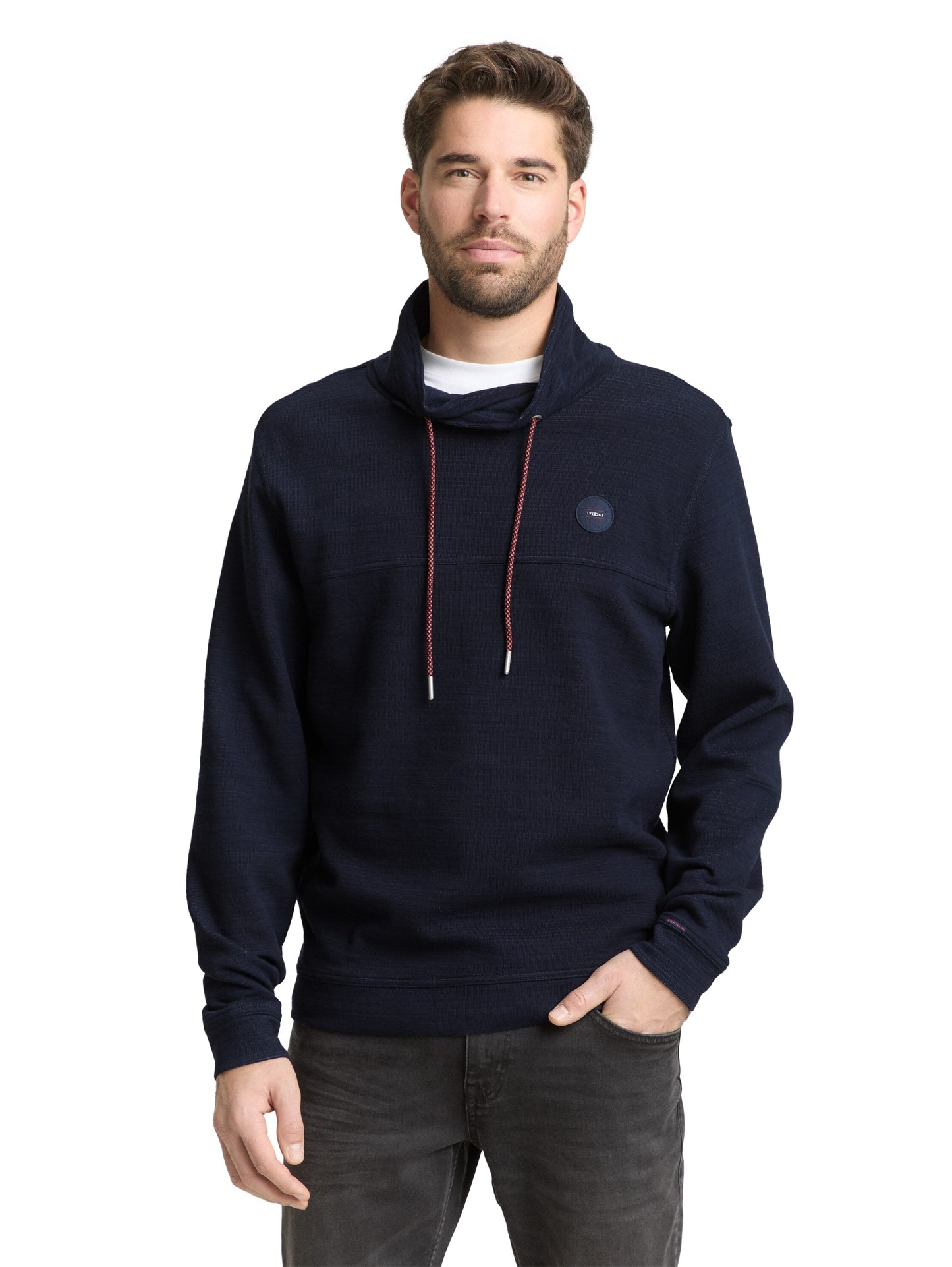 structured t-shirt snood - 1050141