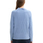 knit plated rib pullover - 1042957