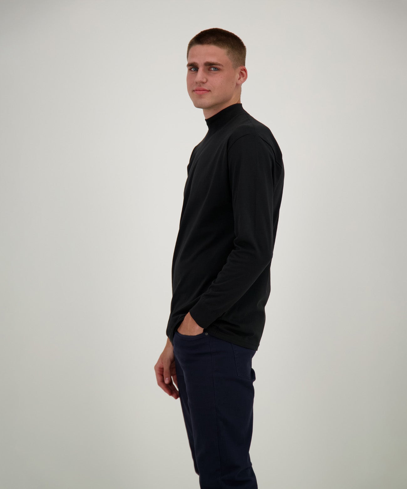 Mock neck T long sleeve - 400160