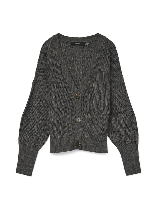 VMLEA LS V-NECK CUFF CARDIGAN NOOS - 10249632