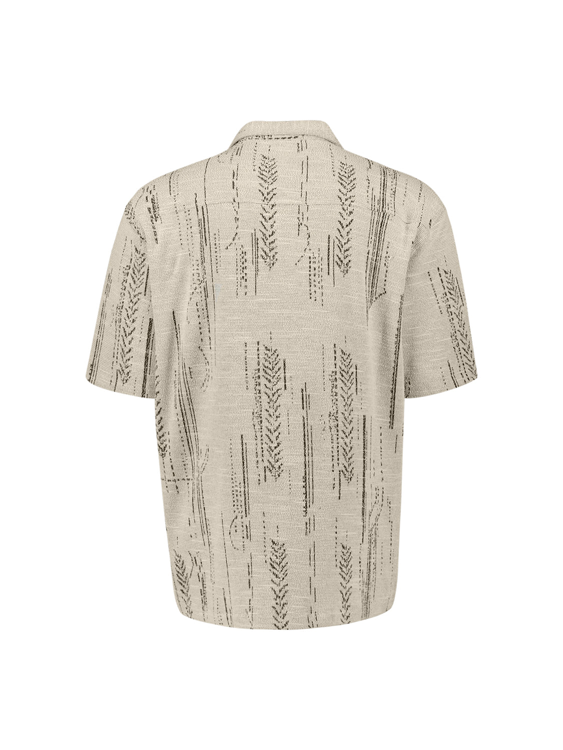 Shirt Short Sleeve Jacquard Fancy - 31490307