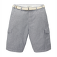 regular cargo shorts with belt - 1036310