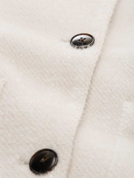 structured wool look jacket - 1046601