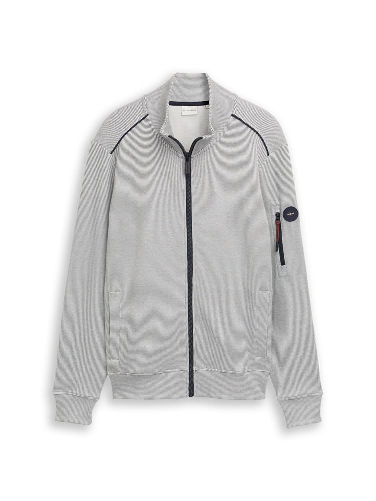 structured stand-up sweat jack - 1050166