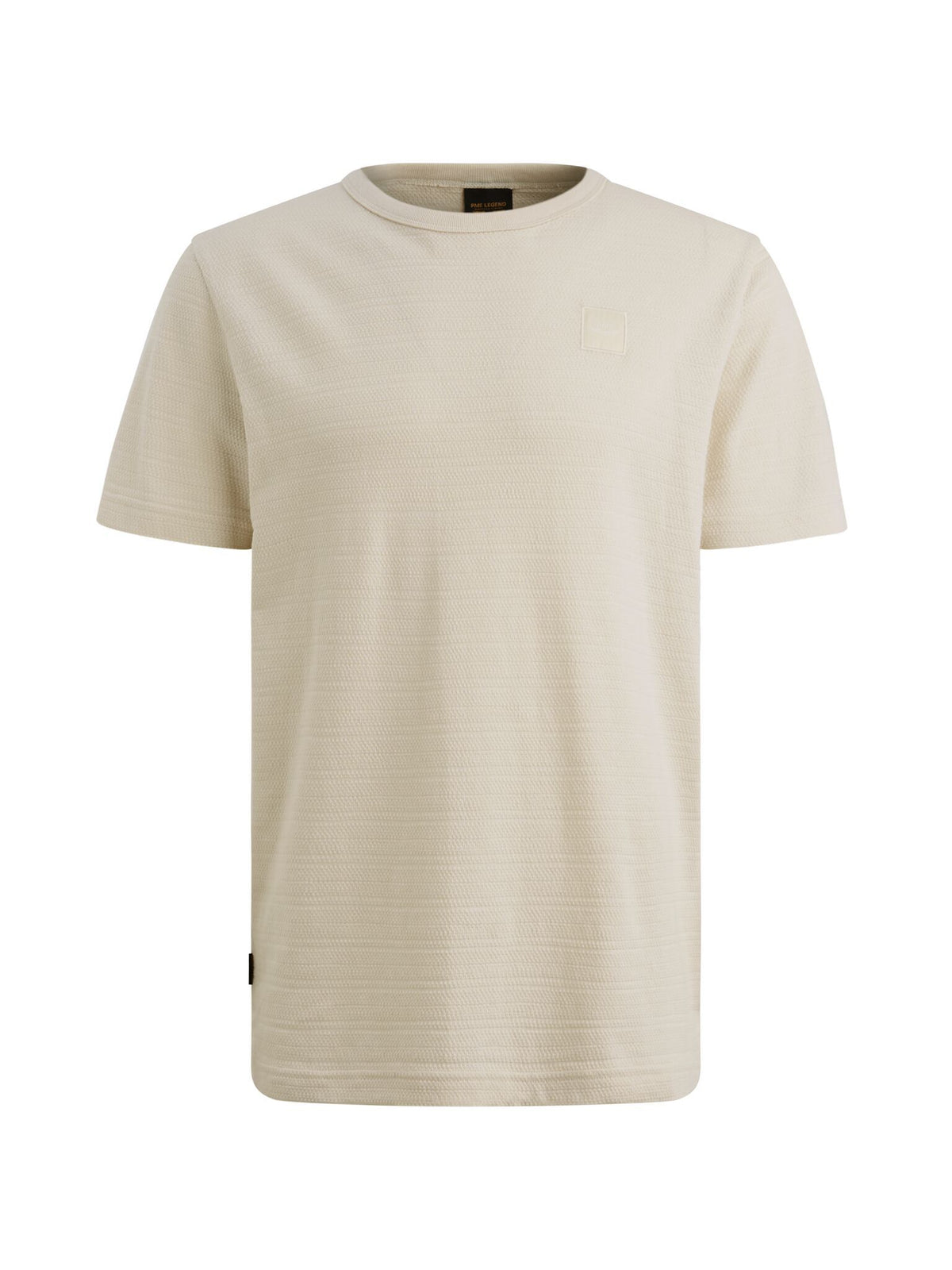 Short sleeve r-neck jacquard strip - PTSS2602563