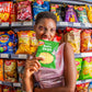 Socken Salty Chips, Green - EMSNOCCHIPG