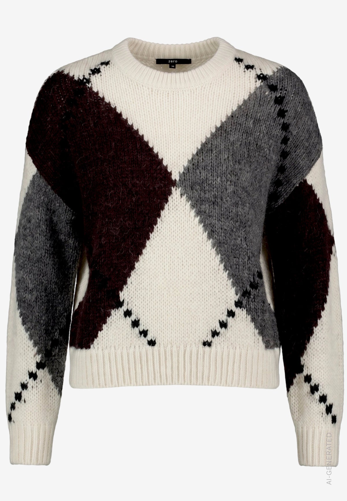Strickpullover Kurz 1/1 Arm - 110-10004303