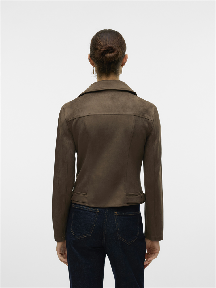 VMJOSE SHORT FAUX SUEDE JACKET GA N - 10300938
