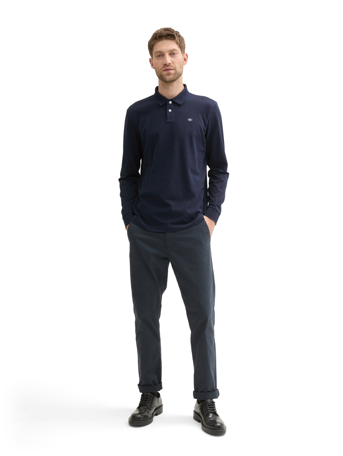 basic polo with contrast - 1043278