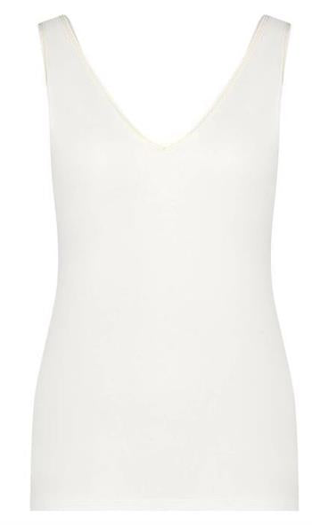 Tanktop With V-neck & Round Neck - 001112