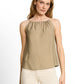 blouse top with structured fab - 1051091