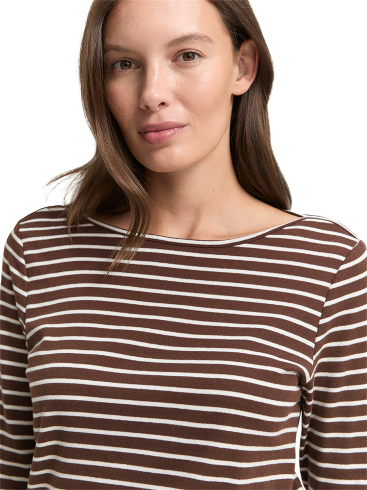 T-shirt striped boatneck - 1047730