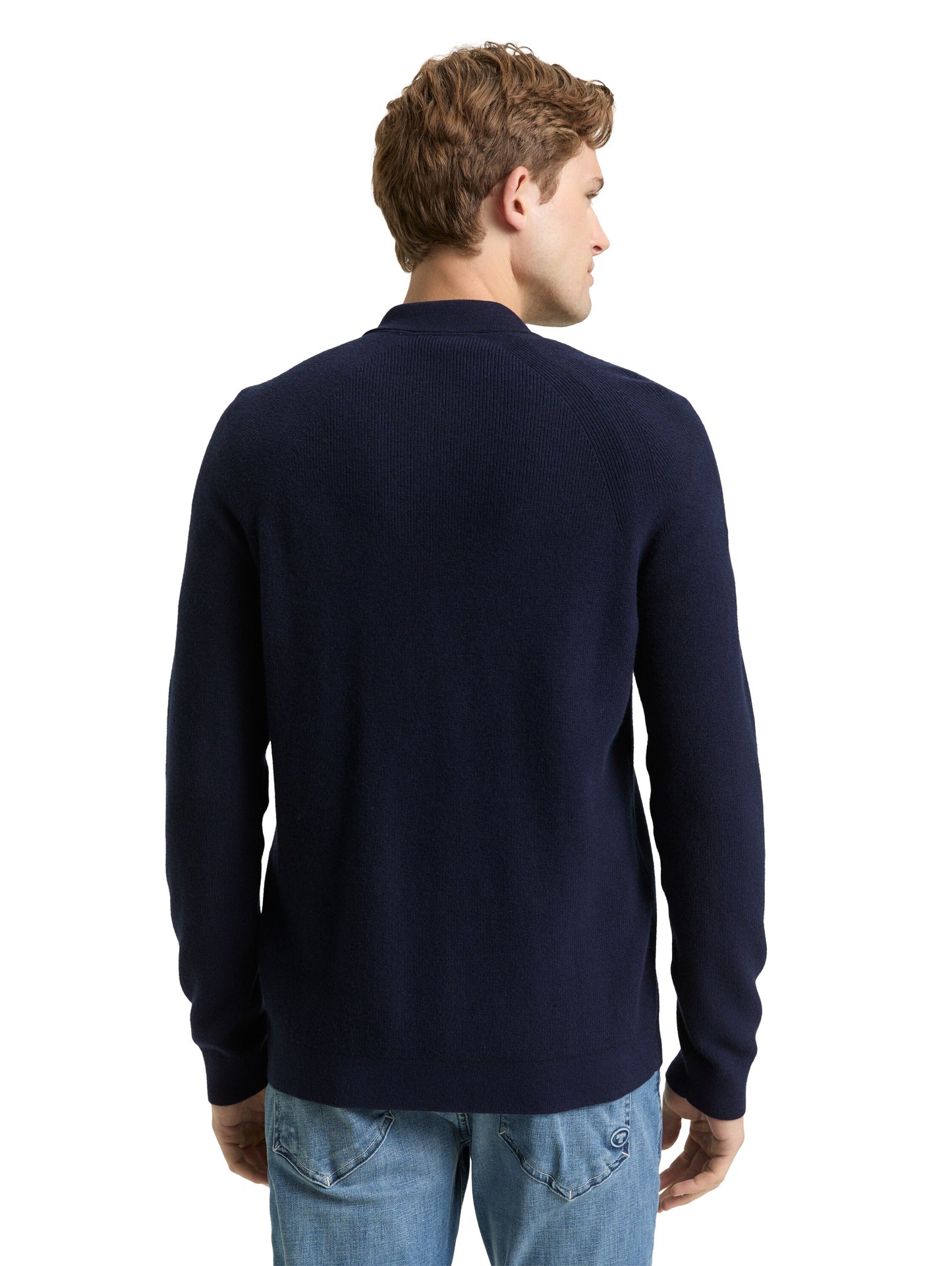 soft knit zip jacket - 1048781