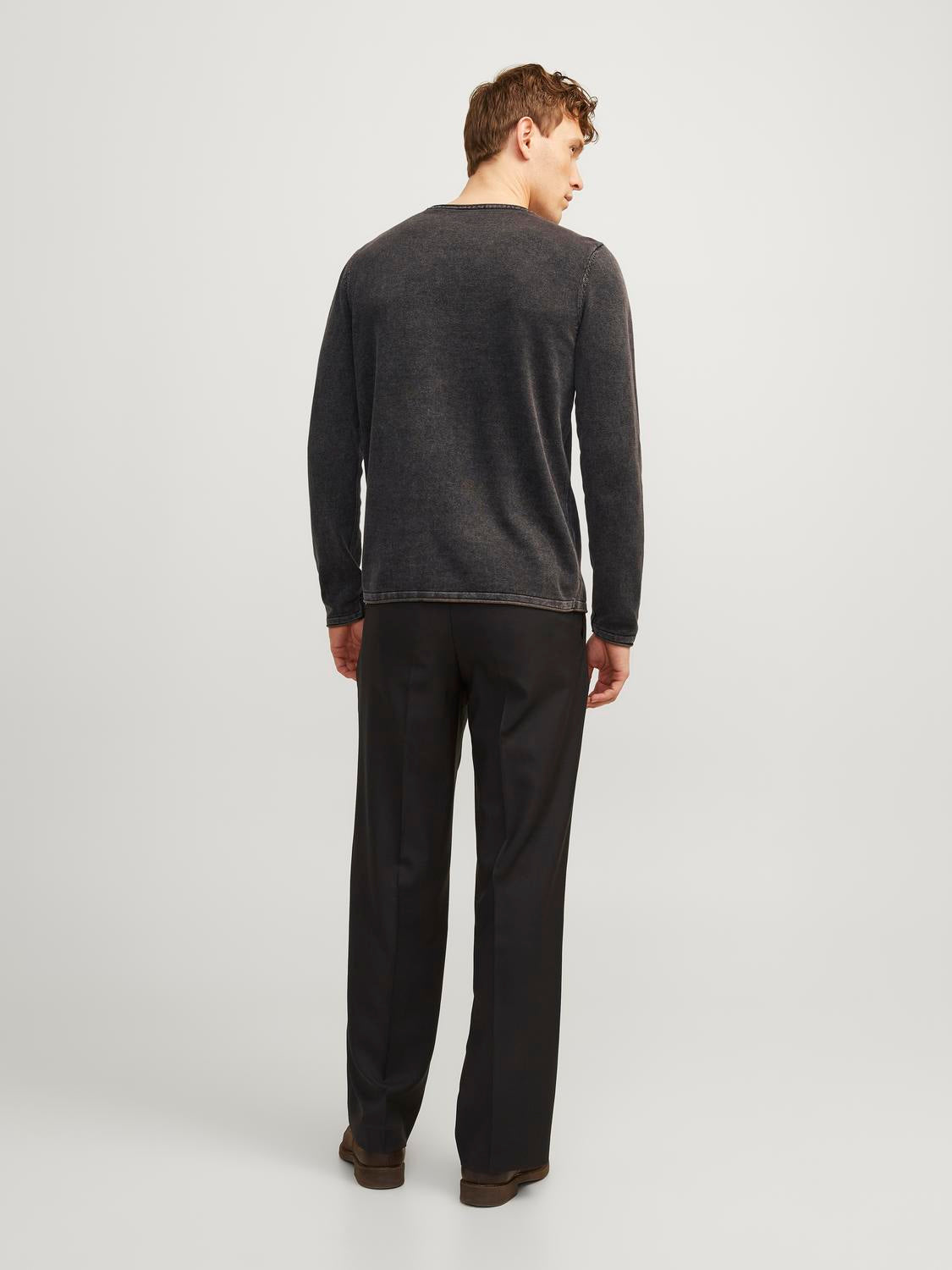 JJELEO KNIT CREW NECK NOOS - 12174001