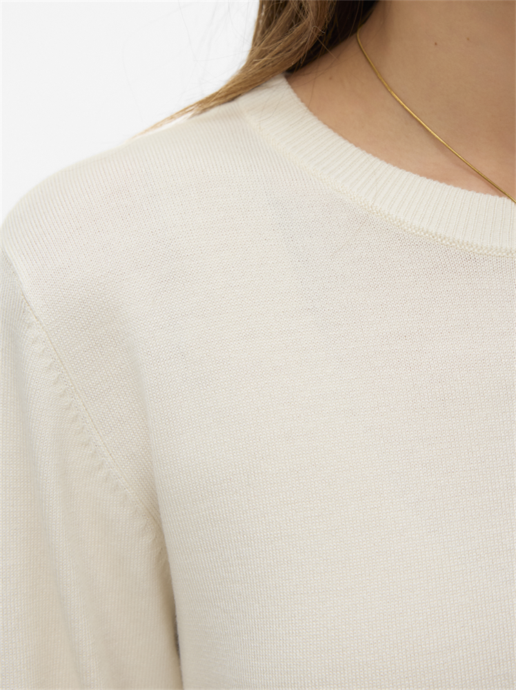 VMSILJE LS O-NECK PULLOVER NOOS - 10343875