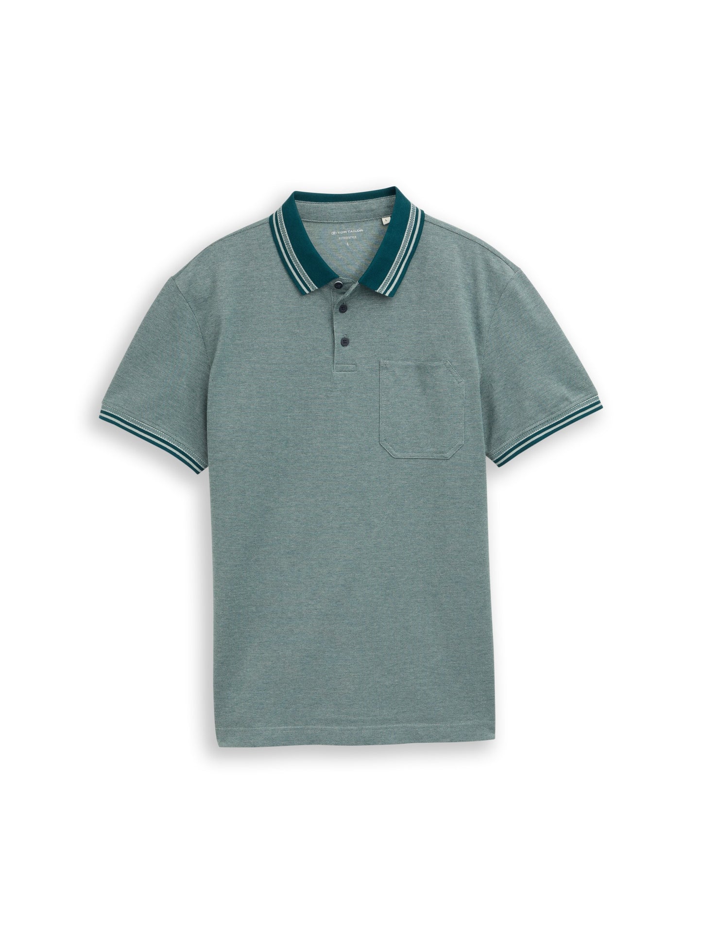 detailed polo with pocket - 1050159