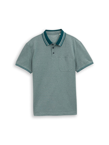 detailed polo with pocket - 1050159