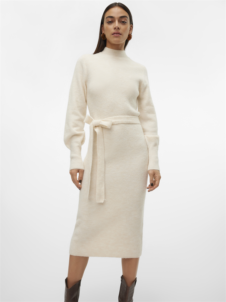 VMPIPPA LS HIGHNECK DRESS GA BOO - 10317752