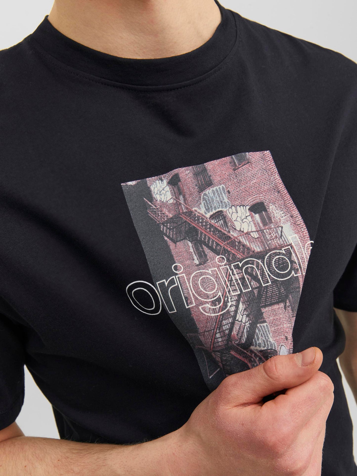 JORVESTERBRO PHOTO SS TEE CREW NECK - 12240123