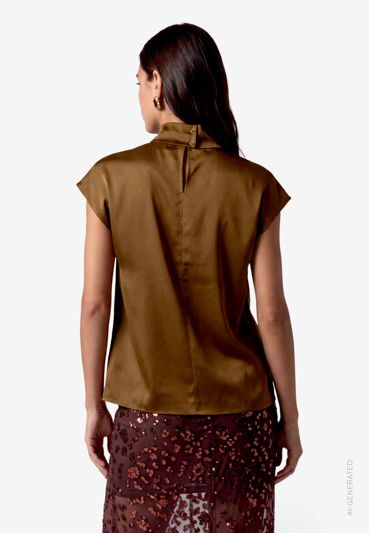 Bluse Kurz ohne Arm - 110-10004514