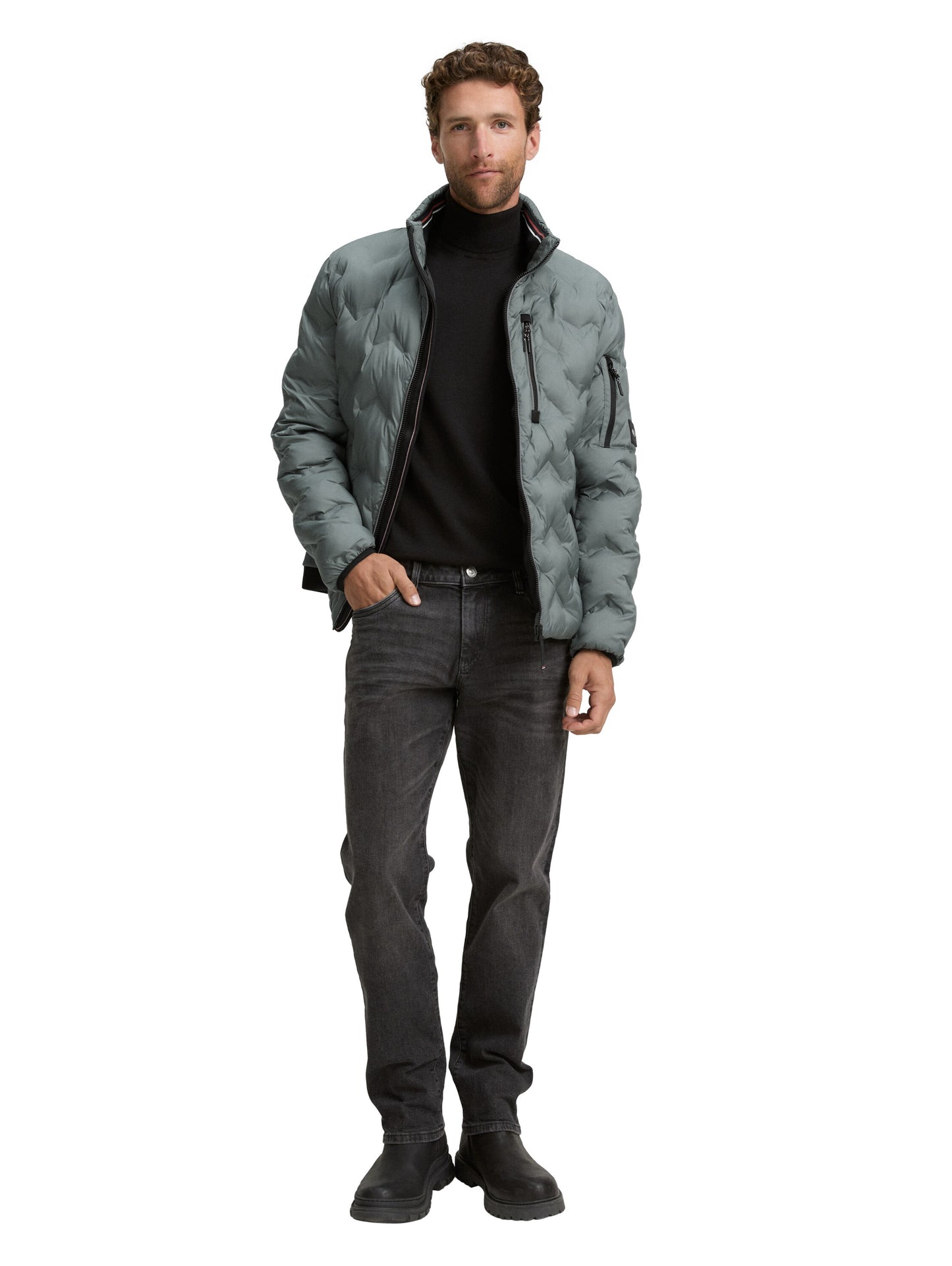 decorative hybrid jacket - 1048128