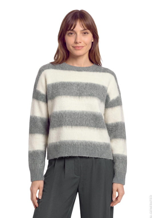 Strickpullover Kurz 1/1 Arm - 59343237