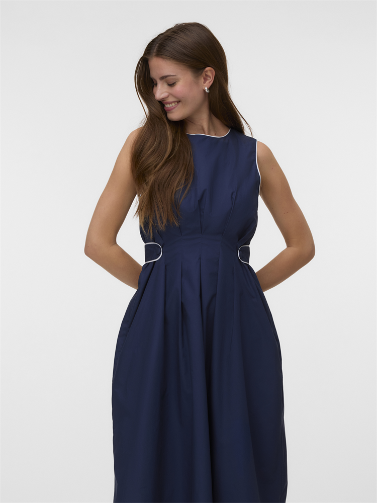 VMRUBY SL MIDI POPLIN DRESS - 10346752