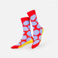 Socken Salty Chips, Red - EMSNOCCHIPR