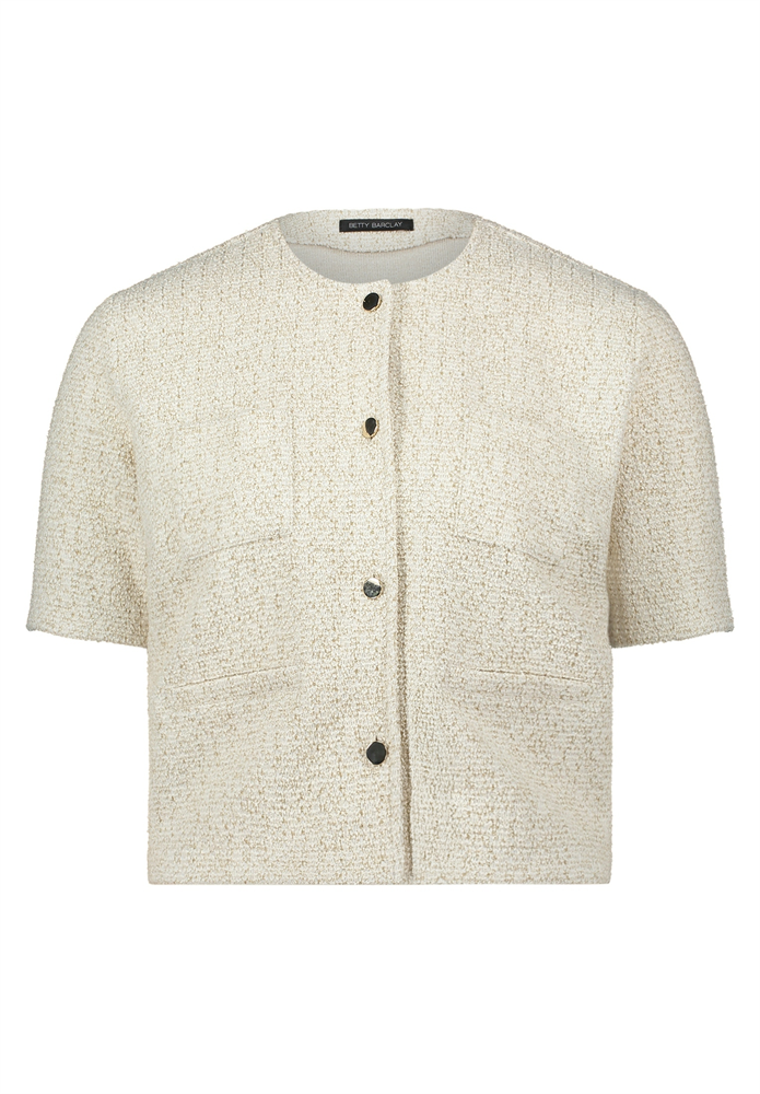 Sweat Jacke Kurz 1/2 Arm - 47501953