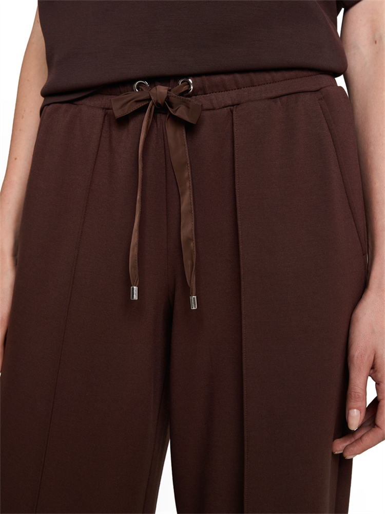 wide leg scuba pants - 1052972