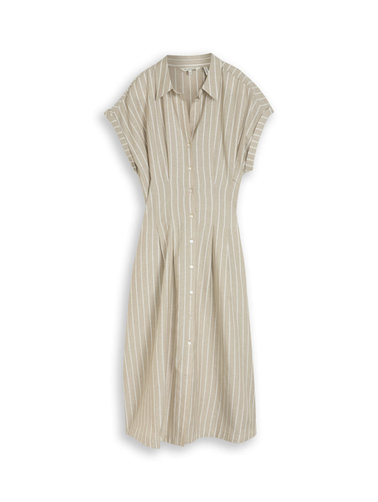 dress striped and sleeveless - 1051247