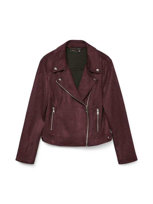 VMJOSE SHORT FAUX SUEDE JACKET GA N - 10300938
