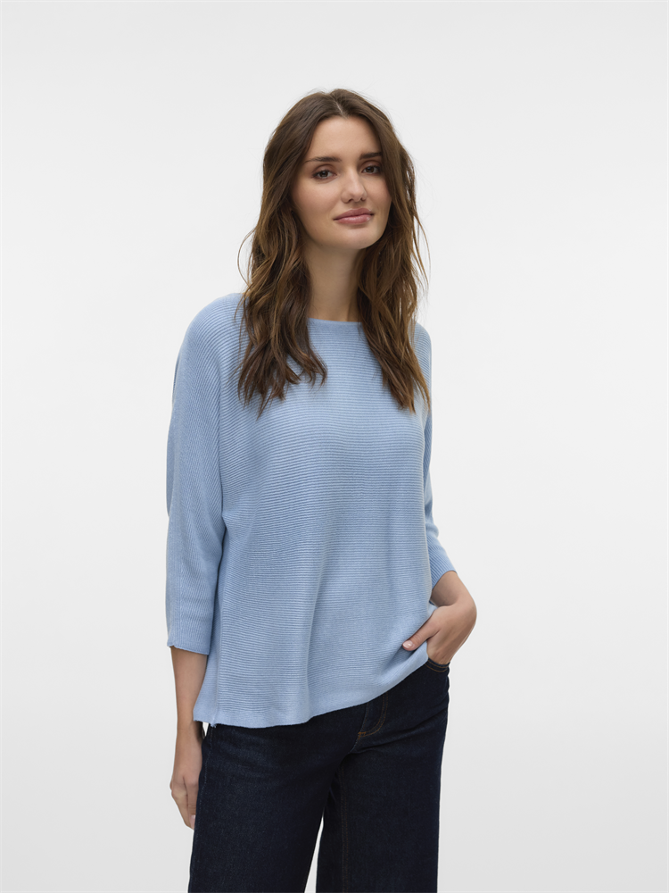 VMNORA 3/4 BOATNECK BLOUSE  NOOS - 10281013
