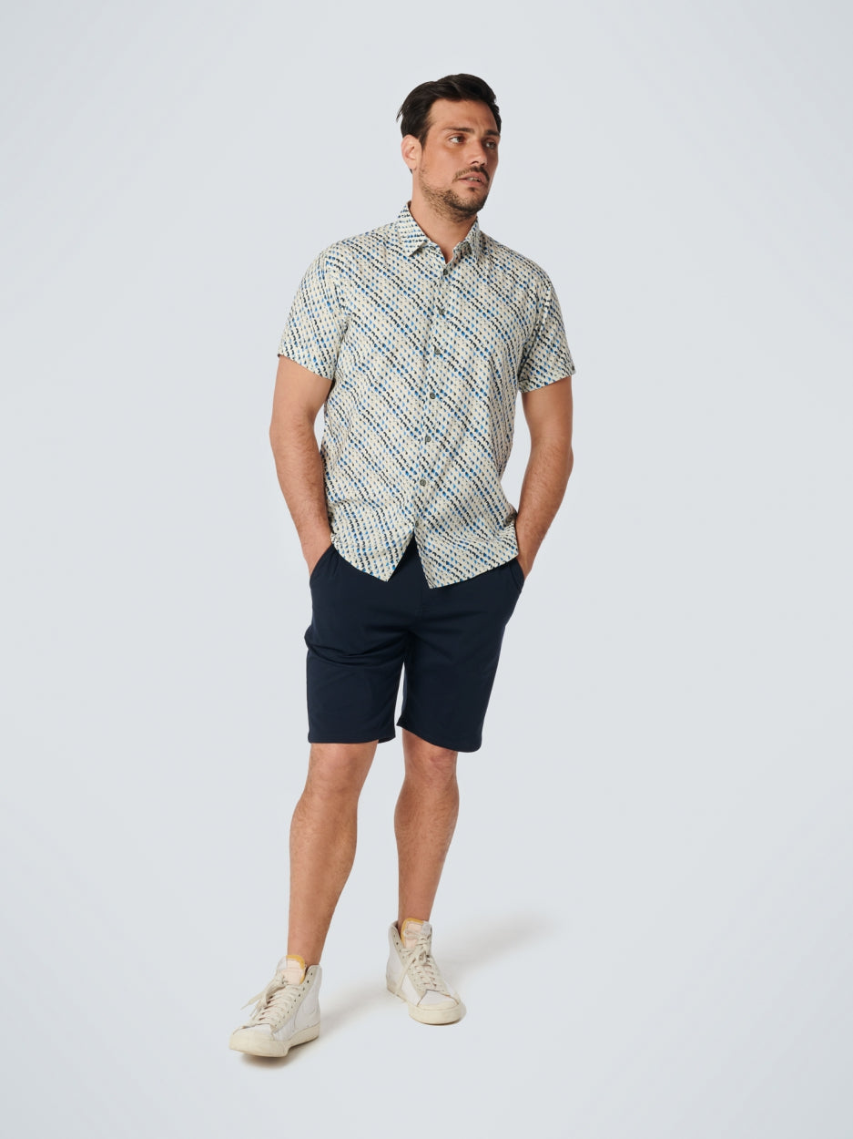 Shirt Short Sleeve Allover Printed - 20460426