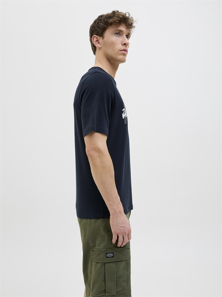 JJHAWAII SHAPE TEE SS CREW NECK LN - 12269324