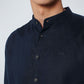 Shirt Granddad Linen Solid - 19470262SN